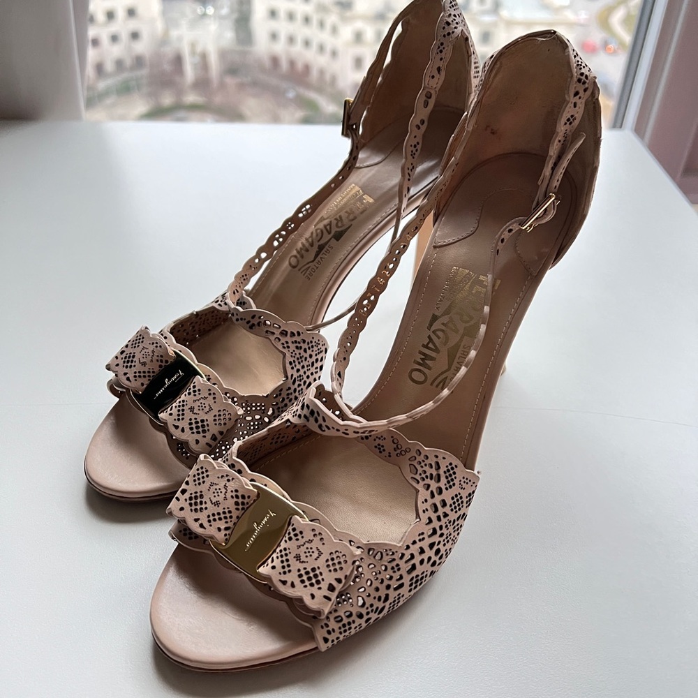 Ferragamo high heels new